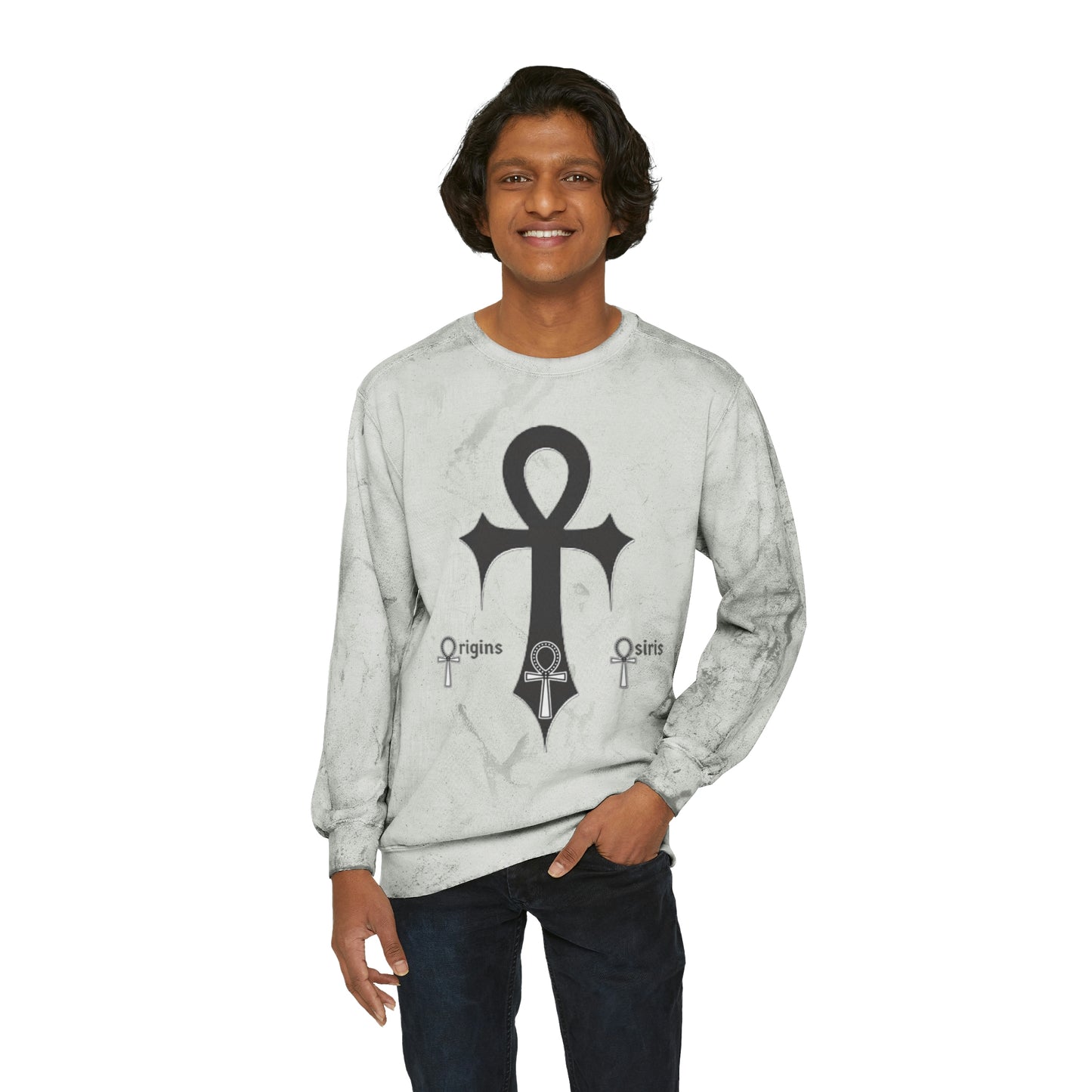 Unisex Color Blast Crewneck