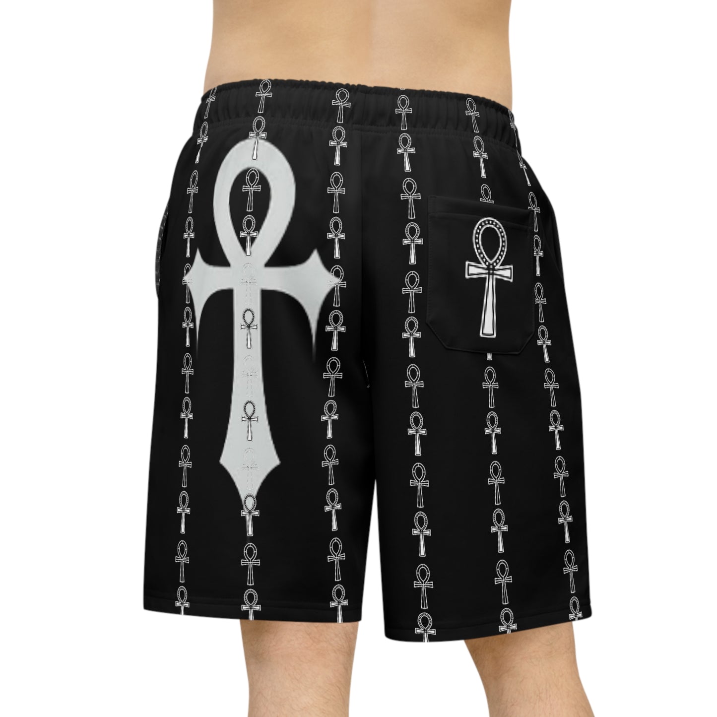 Ankh Monogram Shorts