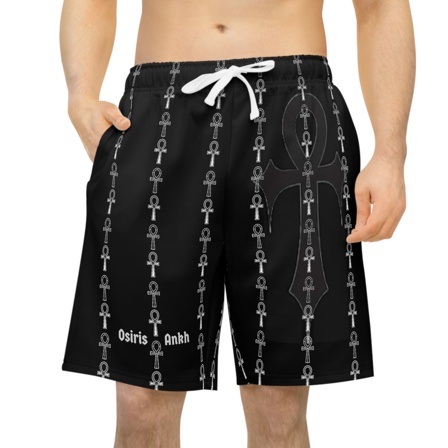 Ankh Monogram Shorts